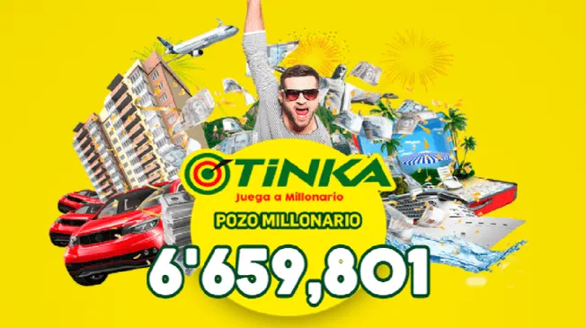 La Tinka: resultados del 6 de febrero La Tinka: resultados del 6 de febrero