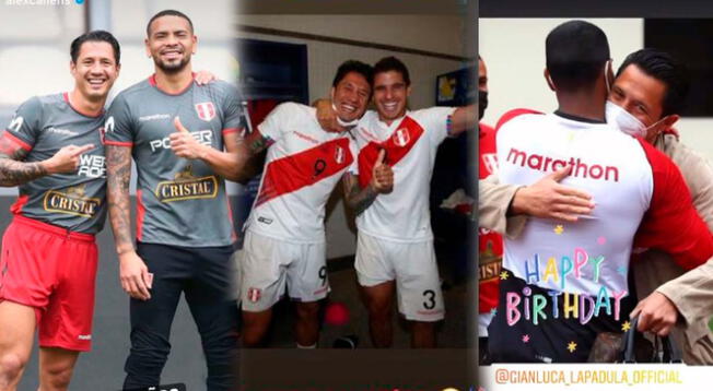 Jugadores de la Selección Peruana saludaron a Gianluca Lapadula por su cumpleaños