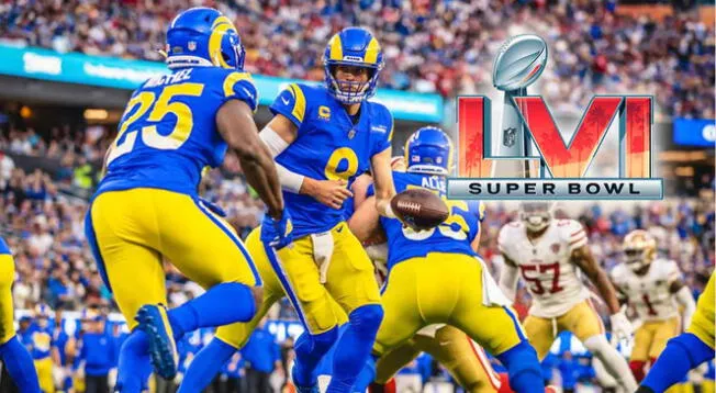 Los Ángeles Rams finalistas del Super Bowl 2022