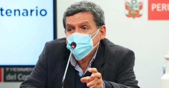 El aún Ministro de Salud asumió el cargo desde el 29 de julio de 2021.