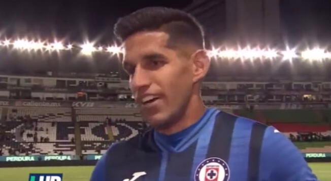 Luis Abram declaró ante la prensa mexicana tras su debut en Cruz Azul