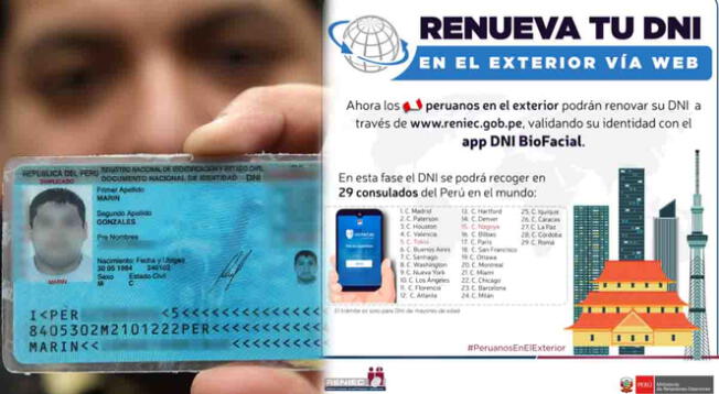 Conoce cómo realizar la renovación de tu DNI desde el extranjero