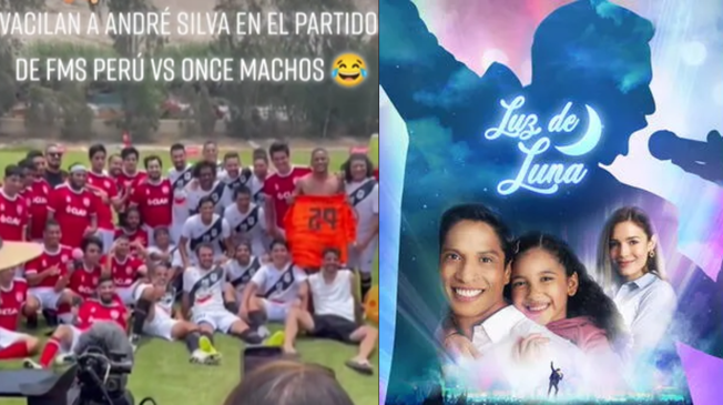 Once Machos vs FMS Perú: vacilan a André Silva con 'Luz de luna'.