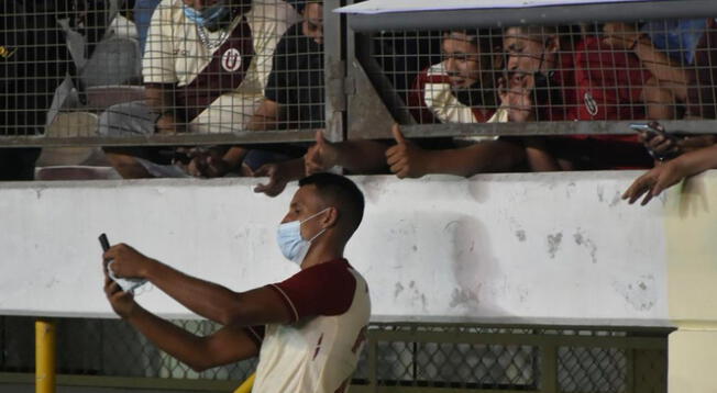 Alex Valera y su enorme gesto con hinchas de Universitario