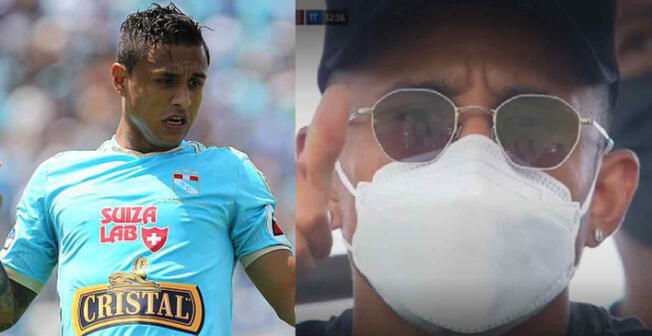 ¿Será una señal? Yoshimar Yotún presente en el partido entre Cristal y Melgar