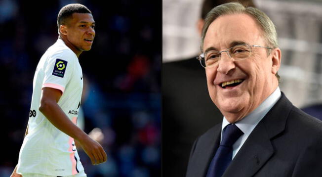 Florentino Pérez confía en tener a Kylian Mbappé  en el Real Madrid.