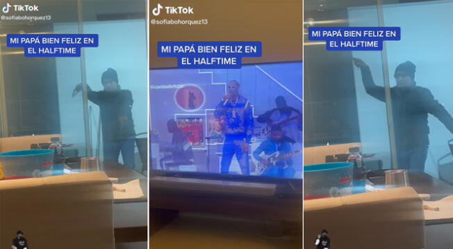 El señor sacó los pasos prohibidos al escuchar a Snoop Dogg en el show de mediotiempo