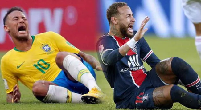 Neymar el jugador que más faltas recibió desde 2016 Neymar el jugador que más faltas recibió desde 2016