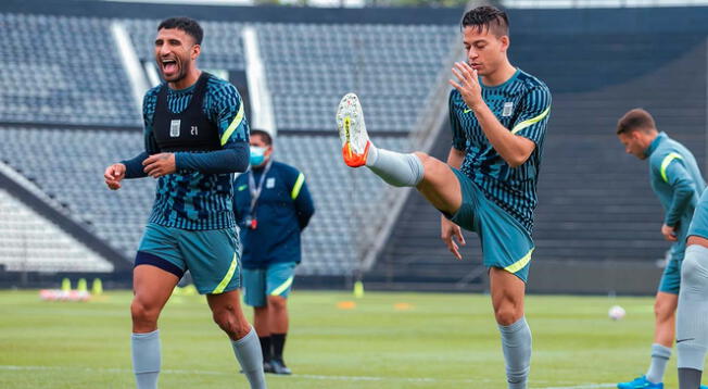 Con Cristian Benavente, Alianza Lima se prepara para duelo ante Carlos Mannucci.