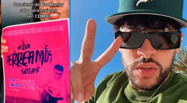 Bad Bunny en México: fans solicitan concierto solo para mujeres por un