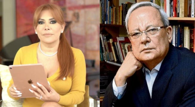 Magaly rechaza ataques contra César Hildebrandt en centro comercial