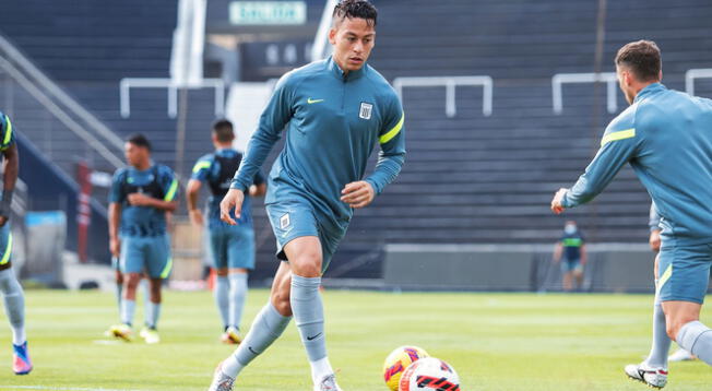 Cristian Benavente podría estar en lista de Alianza Lima ante Carlos Mannucci.