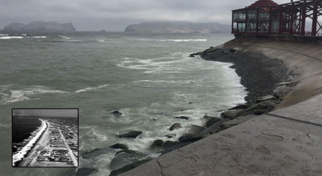 Mira cómo lucían las playas del Callao en 1960.