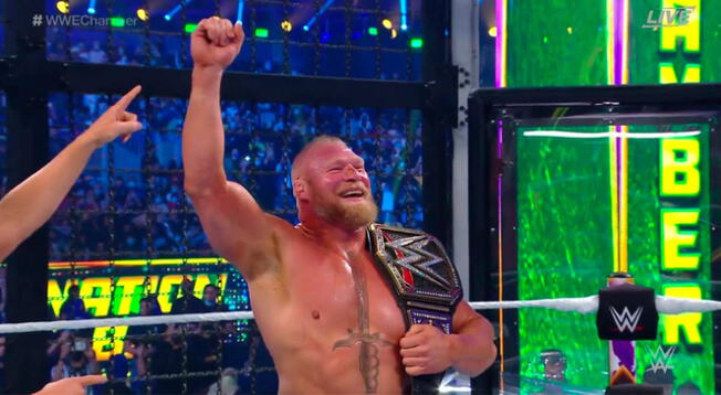 Brock Lesnar es nuevo campeón de la WWE