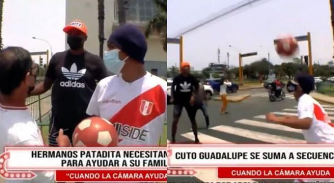 'Cuto' Guadalupe brindó apoyo a  los 'Hermanos patadita':
