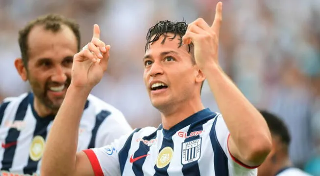 Cristian Benavente anotó en su estreno con camiseta de Alianza Lima