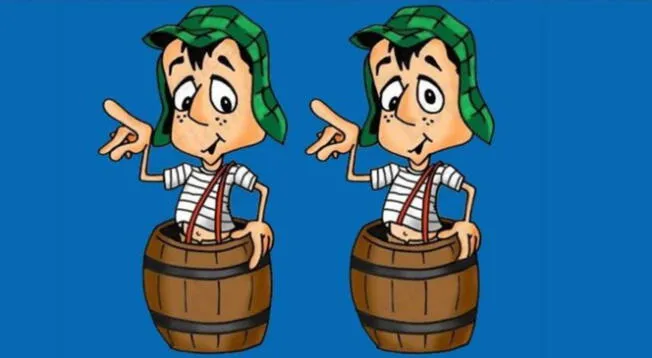 ¿Cuáles son los 6 diferencias en la imagen del chavo? solo el 2% logró resolver el reto visual