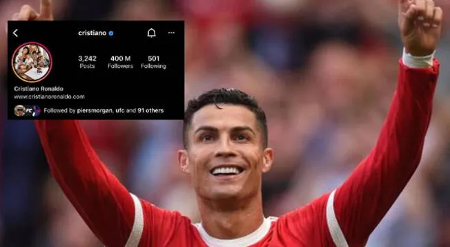 Cristiano Ronaldo Llegó A Los 400 Millones De Seguidores En Instagram Y