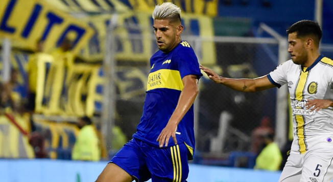 Carlos Zambrano jugó los 90 minutos en triunfo de Boca Juniors sobre Rosario Central