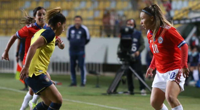 Chile vs Ecuador disputan un amistoso internacional