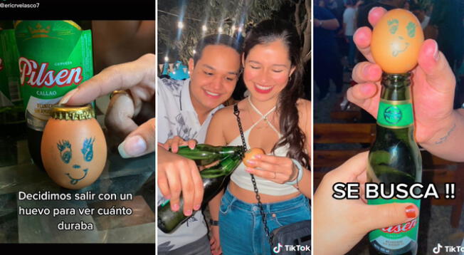 Amigos llevaron de fiesta a un huevo y final es viral en redes sociales