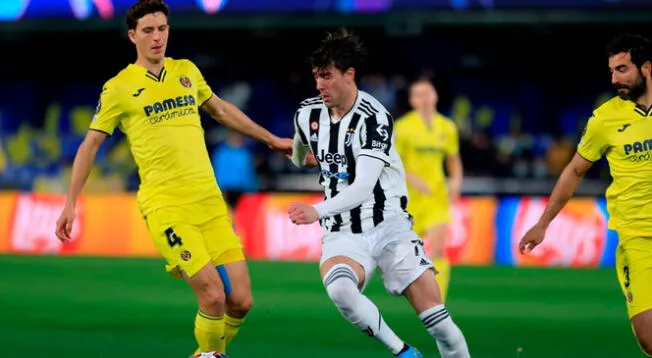 Villarreal y Juventus definirán al clasificado en Turín