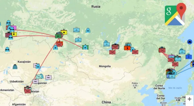 Google Maps: Mira en tiempo real el movimiento del ejército ruso