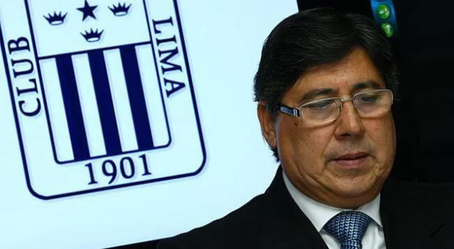 Guillermo Alarcón fue expulsado como socio de Alianza Lima