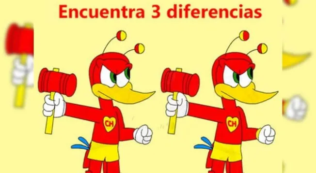 Reto visual nivel PRO: encuentras las 3 diferencias en la imagen del 'Pájaro Loco' Reto visual nivel PRO: encuentras las 3 diferencias en la imagen del 'Pájaro Loco'