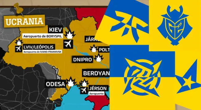 La invasión a Ucrania remece al mundo de los esports