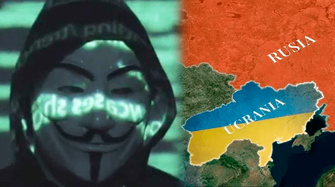 Anonymous atacó páginas aliadas del gobierno ruso.