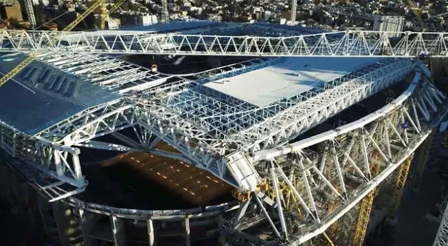 Las obras del Estadio Santiago Bernabéu acabaran a fin de año