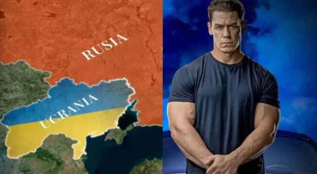 John Cena duramente criticado por publicar un tweet sobre el conflicto Rusia-Ucrania
