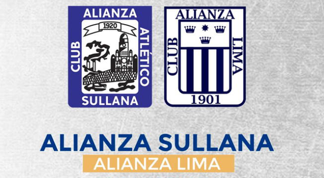 Alianza Atlético y Alianza Lima se verán las caras en Sullana por la Liga 1 Alianza Atlético y Alianza Lima se verán las caras en Sullana por la Liga 1