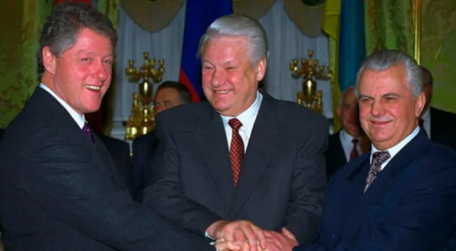 Estados Unidos, Rusia y Ucrania firmaron un acuerdo en 1994 para consolidar la seguridad de los países.