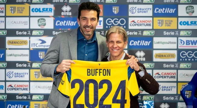Gianluigi Buffon renovó con Parma hasta 2024