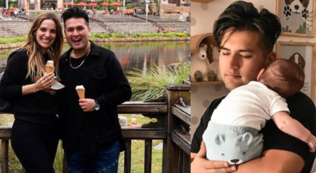 Cassandra Sánchez y Deyvis Orosco presentan en sociedad a su pequeño hijo