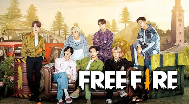 Free Fire: anunciada oficialmente la colaboración con BTS