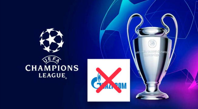 La Champions League rompió contrato con empresa rusa.