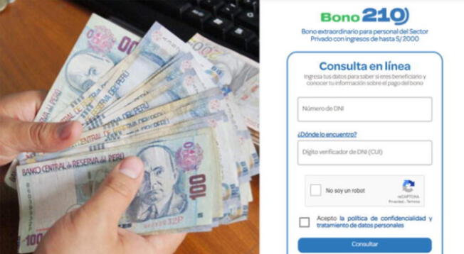 Bono 210 - LINK: inició el pago a usuarios con cuenta Interbank, este es el cronograma