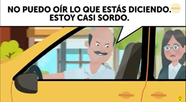 ayuda a descifrar si el taxista mentia