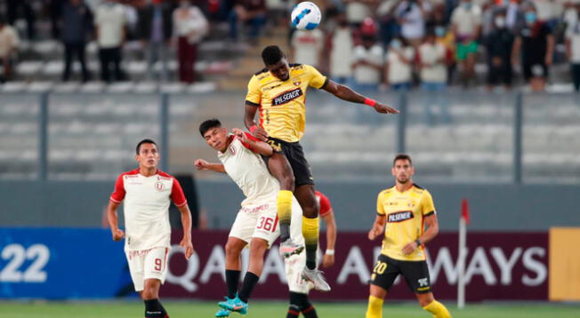 Universitario quedó eliminado de la Copa Libertadores a manos de Barcelona SC