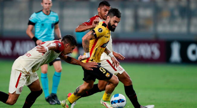 Caída de Universitario ante Barcelona por la Copa Libertadores