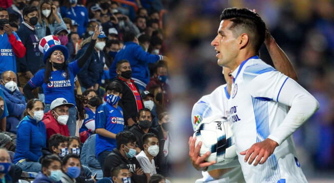 Luis Abram recibió elogios por los hinchas de Cruz Azul Luis Abram recibió elogios por los hinchas de Cruz Azul
