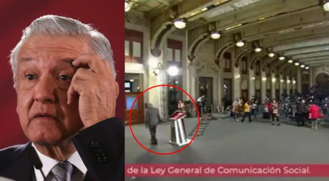 La reacción de López Obrador ante el temblor en Veracruz es viral en redes sociales.