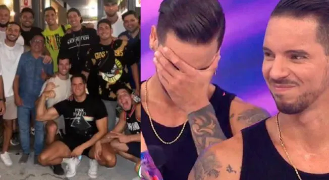 Integrantes de EGG festejan cumpleaños de Fabio Agostini y excluyen al 'activador' Integrantes de EGG festejan cumpleaños de Fabio Agostini y excluyen al 'activador'