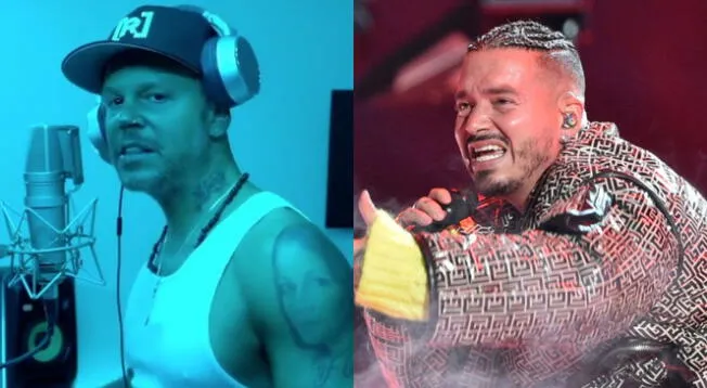 J Balvin y su insólita respuesta tras canción de Residente.