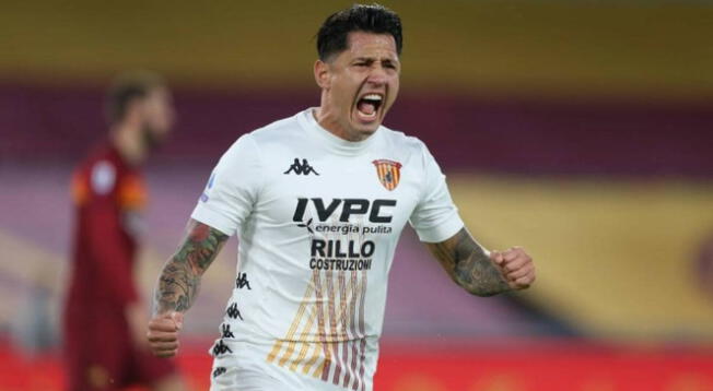 La última vez que Lapadula fue titular con Benevento fue el pasado 10 de diciembre por la Serie B ante Ternana.