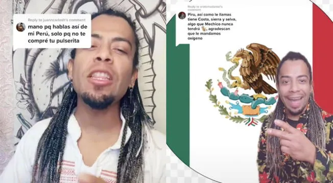 El mexicano ataca a Perú en varios de sus videos.