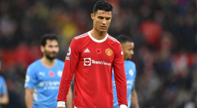 Cristiano Ronaldo se lesionó y no jugará el 'Derbi de Manchester'